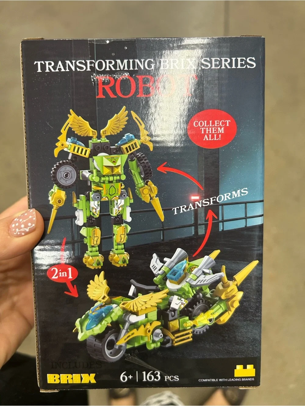 Transforming Robot Building Set